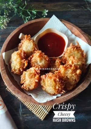 Foto resep Crispy Cheesy Hash Browns