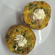 Deliciosos Muffins de Espinaca y atún