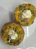 Deliciosos Muffins de Espinaca y atún