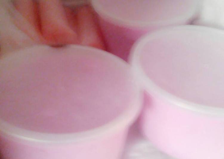 Resep Es krim buah naga Anti Gagal