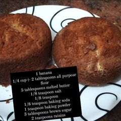 A picture of Mug fruit cakes.