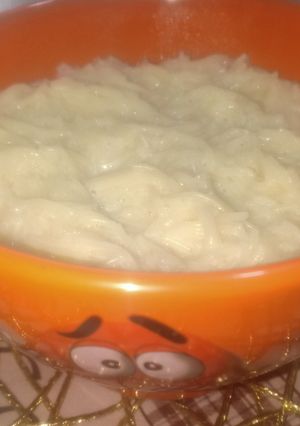 صورة لوصفة شعيرية بالحليب والجبن محبوبة الاطفال 🥳🧡