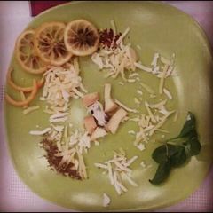 A picture of Cheese Plate (Its Waiting For Some Spaghetti).