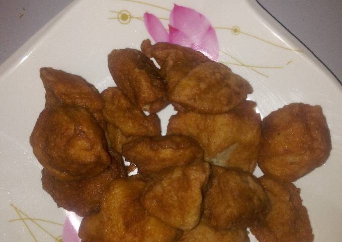 Recipe of Quick Bean cake(made from bean flour)