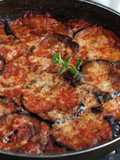 Parmigiana melanzane e prosciutto