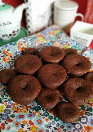 Una foto de Fondant au chocolat