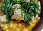 Una foto de locro de cerdo