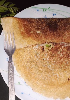 इंस्टेंट रवा मसाला डोसा (instant rava masala dosa recipe in Hindi) रेसिपी मुख्य फोटो