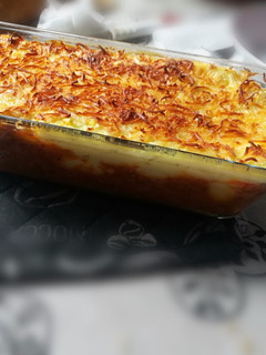 Una foto de Pastel de patata con carne picada