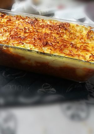 Una foto de Pastel de patata con carne picada