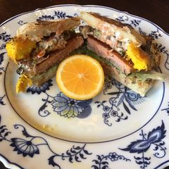 A picture of California Farm Egg & Salmon Mc Muffin.