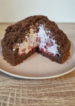 Epres vakondtúrás torta (szénhidrát csökkentett) recept fotója