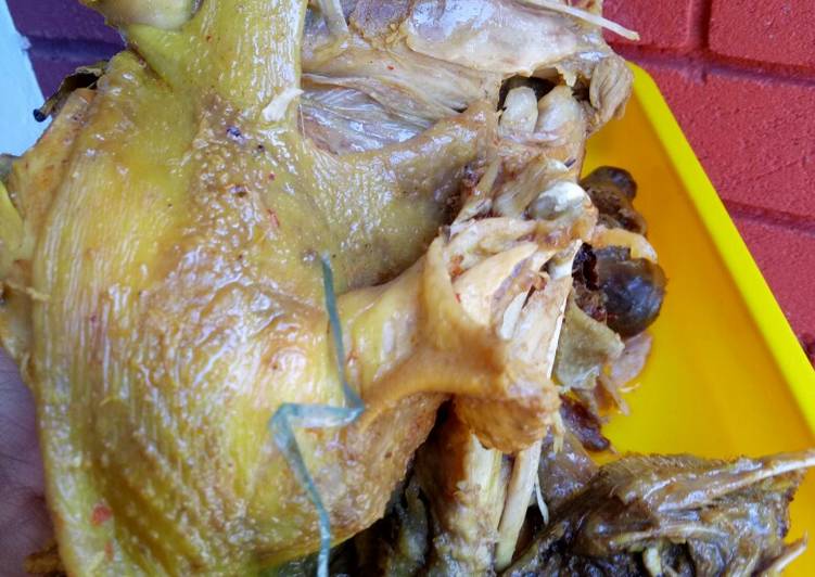 Langkah Mudah untuk Menyiapkan Ingkung Ayam Kampung, Lezat Sekali
