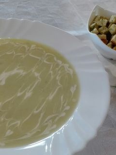 Cukkinikrémleves recept fotója
