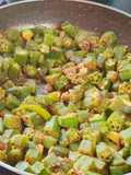 Basen bhindi fry