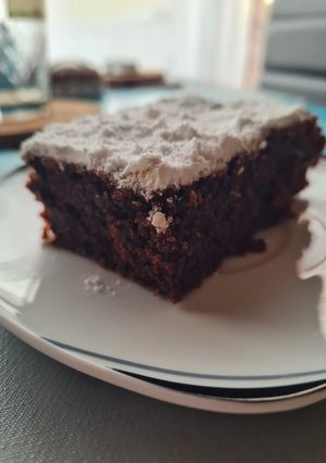 Csokis pihe könnyű sütemény recept fotója