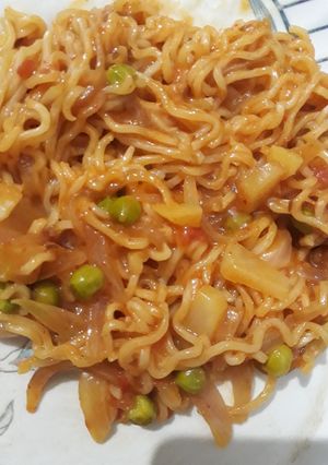 A picture of Masala maggie.