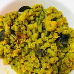A picture of Beans Stir Fry.