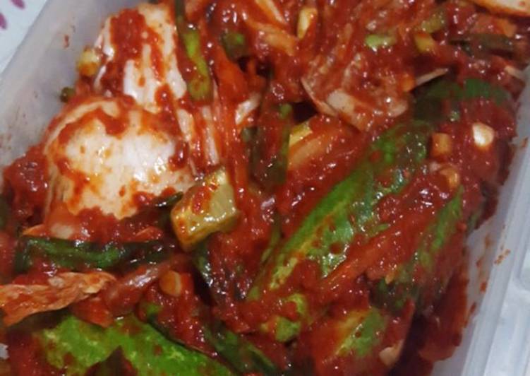 Recipe of Any-night-of-the-week Kimchi Timun