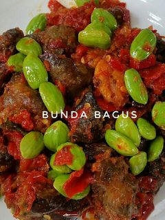 Foto resep Balado Rempela Ati dan Pete