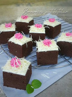Foto resep Brownies kukus putih telur