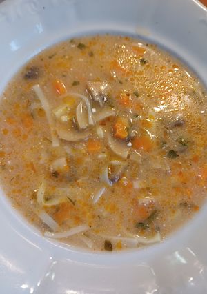 Gombaleves recept fotója