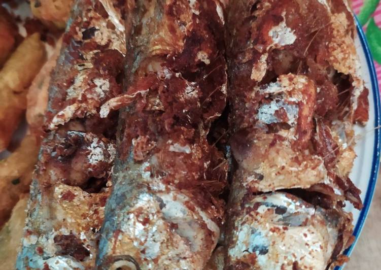 Resep Ikan kembung goreng garing Super Lezat