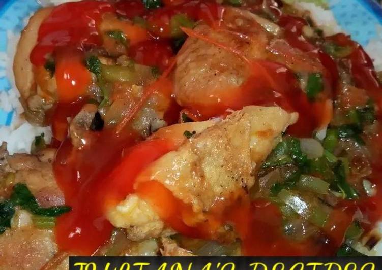 Steps to Prepare Ultimate Chicken in sauce