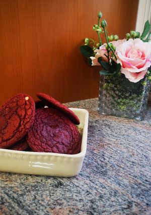 Φωτογραφία της συνταγής Red Velvet Cookies