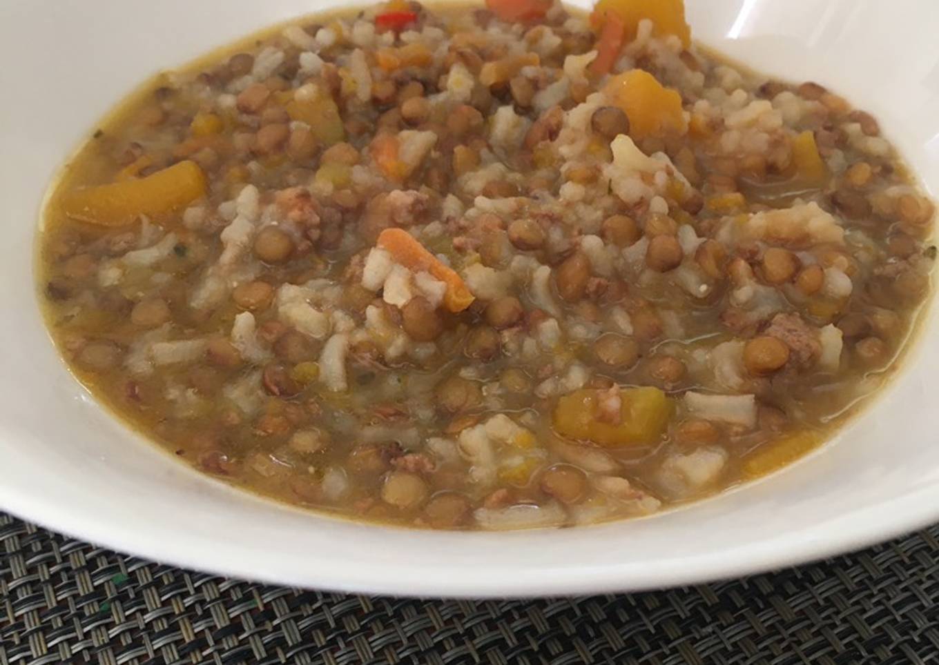 Lentejas en la multi olla Oster