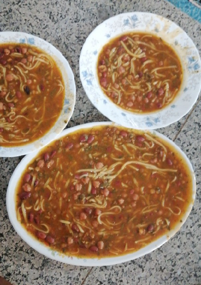 عکسی از دستور آش رشته