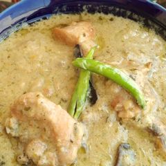 Chicken white stew A picture of Chicken white stew.