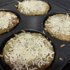 A picture of Green Moong Chilla (Indian Moong Bean / Whole Moong Pancake).