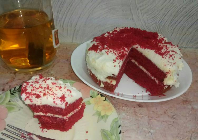 Cake mini merah putih