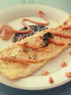 Una foto de Omelette de Queso!!👌