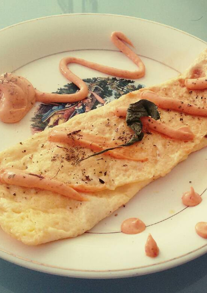 Una foto de Omelette de Queso!!👌
