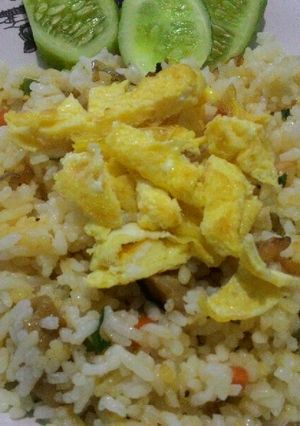 Foto resep Nasgor Praktis (NO ulek bumbu, NO MSG)👍😋
