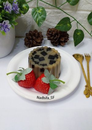 Foto resep Puding Capucino Cincau