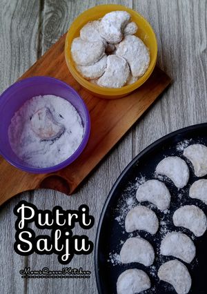 Foto resep Putri Salju Keju,,,,lumer tapi kokoh