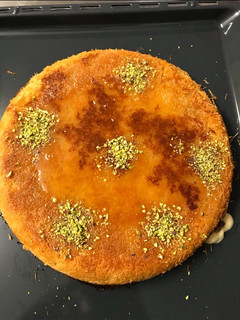 صورة لوصفة كنافة خشنة