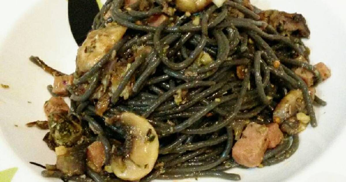 Resep Aglio olio squid pasta oleh Kimmy's Kitchen - Cookpad
