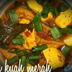 Tahu kuah merah রেসিপির প্রধান ছবি