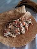Wrap Integral com recheio de atum