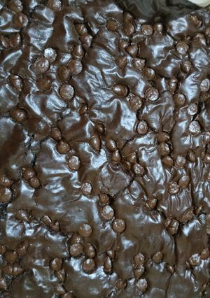 Foto resep Fudgy Brownies shiny crust