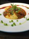 202-Ragu com polenta - carne e vegetariano