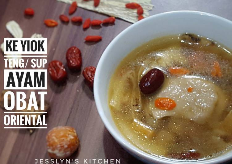 Bagaimana Membuat Ke Yiok Teng/ Sup Ayam Obat Oriental yang Lezat