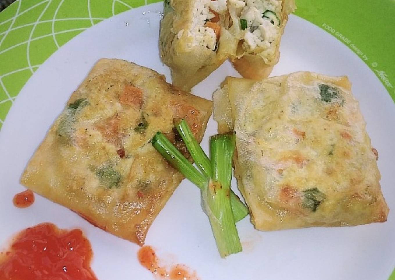 Lumpia tahu telur special Ramadhan
