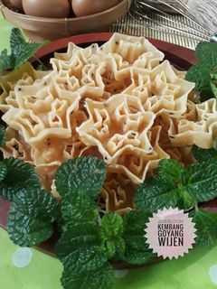 Foto resep 469. Kembang Goyang Wijen #RabuBaru