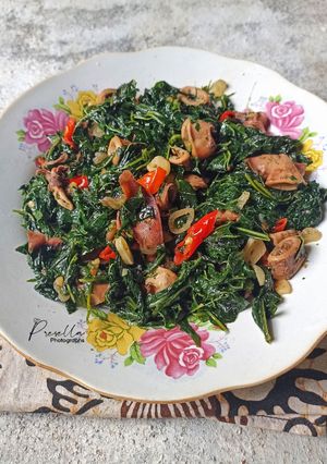 Foto resep Tumis Daun Pepaya Jepang