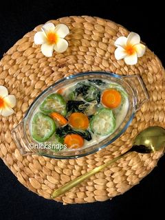 Foto resep Sayur Bobor Bayam Wortel Oyong